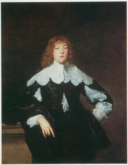 Sir John Borlase, 1º barão, deputado (1619-1672) - Antoine van Dyck