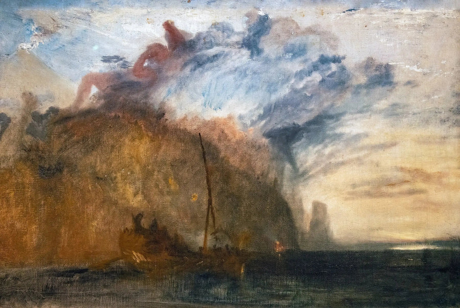Esboço para 'Ulisses Zombando Polifemo' - J. M. W. Turner