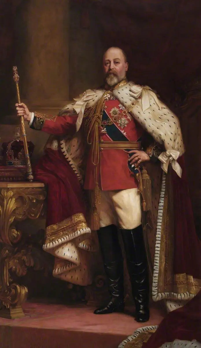 SM o rei Eduardo VII, protetor da arte - Luke Fildes