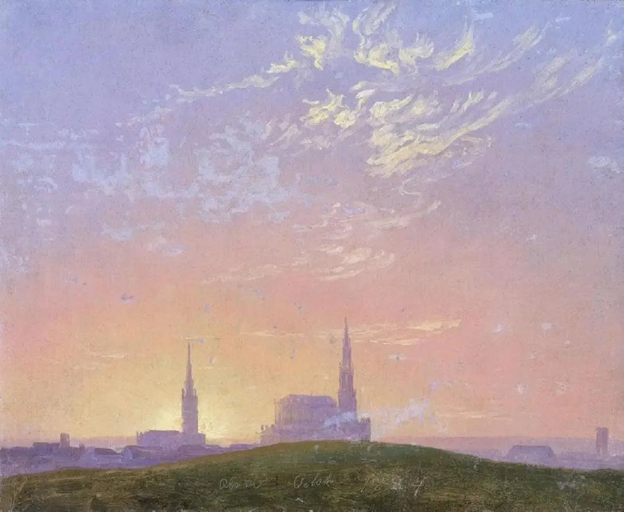 Noite - Caspar David Friedrich