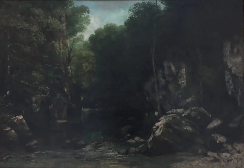 Solidão - Gustave Courbet