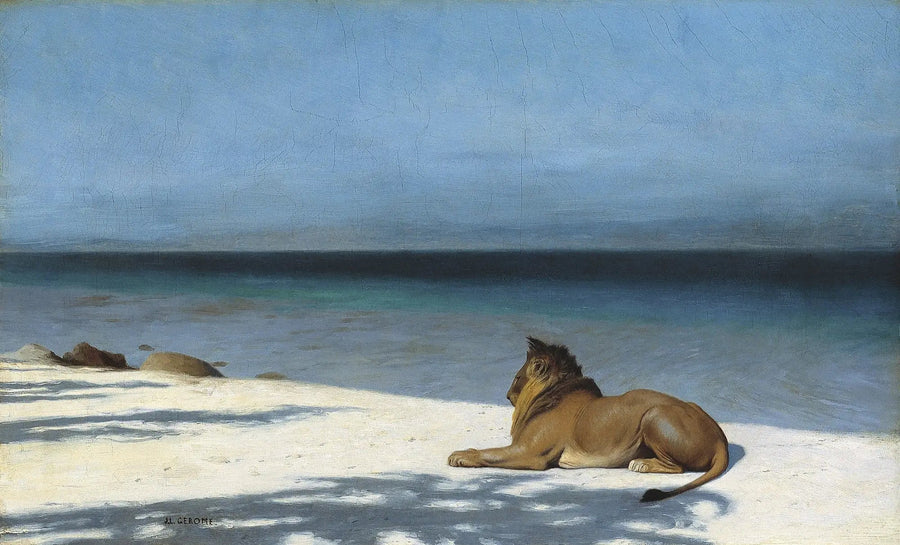 Solidão - Jean-Léon Gérôme