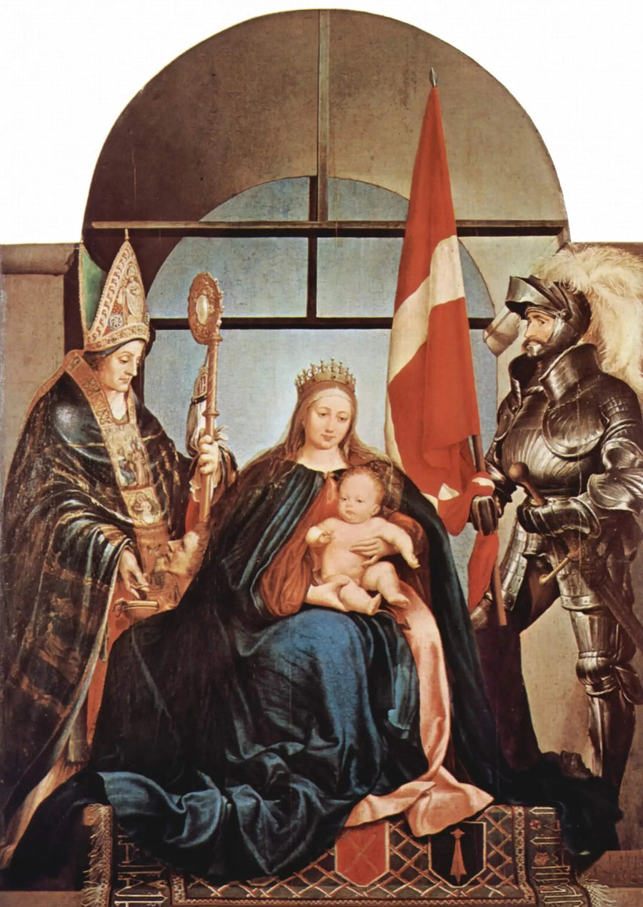 Madonna de Solothurn - Hans Holbein, o Jovem