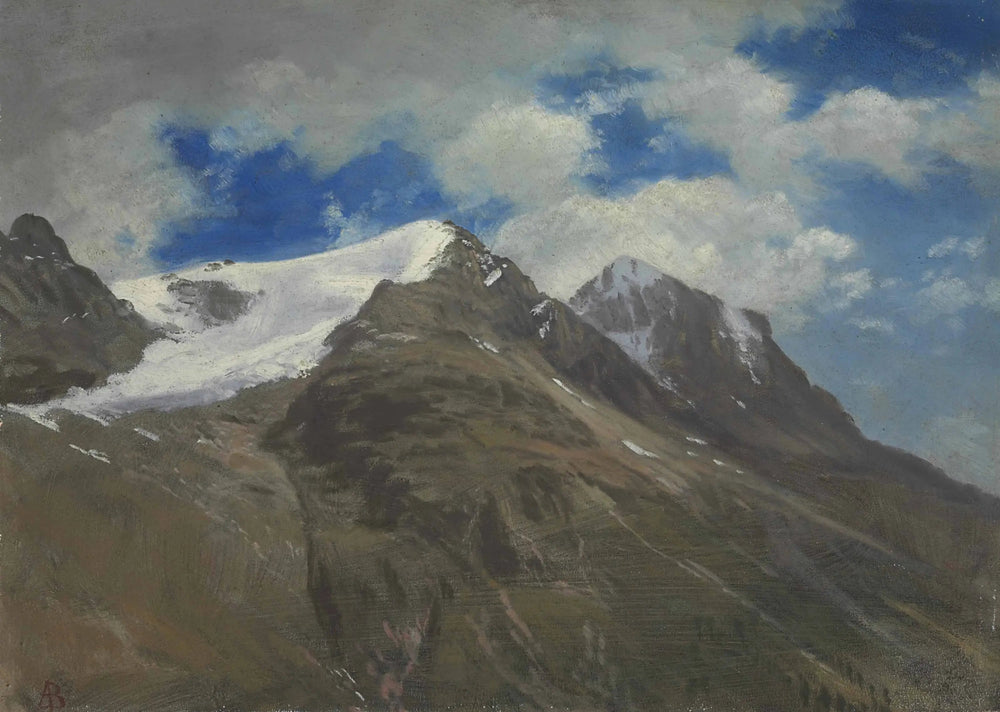 Sommets des Rocheuses - Albert Bierstadt - Alpha Reproduction