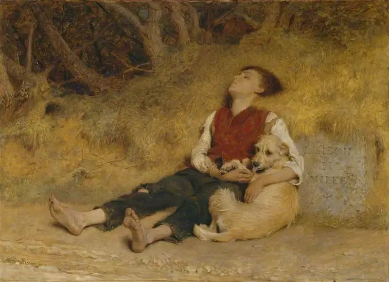 Seu único amigo - Briton Rivière