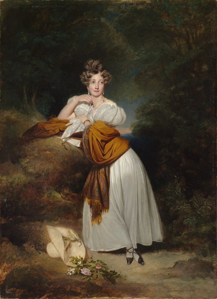 Sophie Guillemette, grande-duquesa de Bade (1801-1865) - Franz Xaver Winterhalter