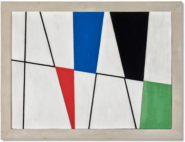 Planos e triângulos recíprocos - Sophie Taeuber-Arp