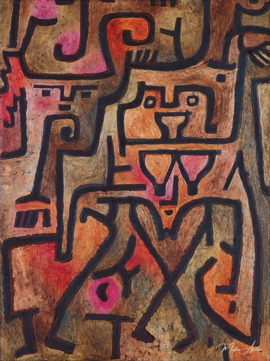 Sorcières des bois - Paul Klee - Reproductions de tableaux et peintures haut de gamme