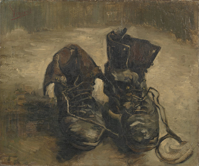Os Sapatos - Vincent van Gogh