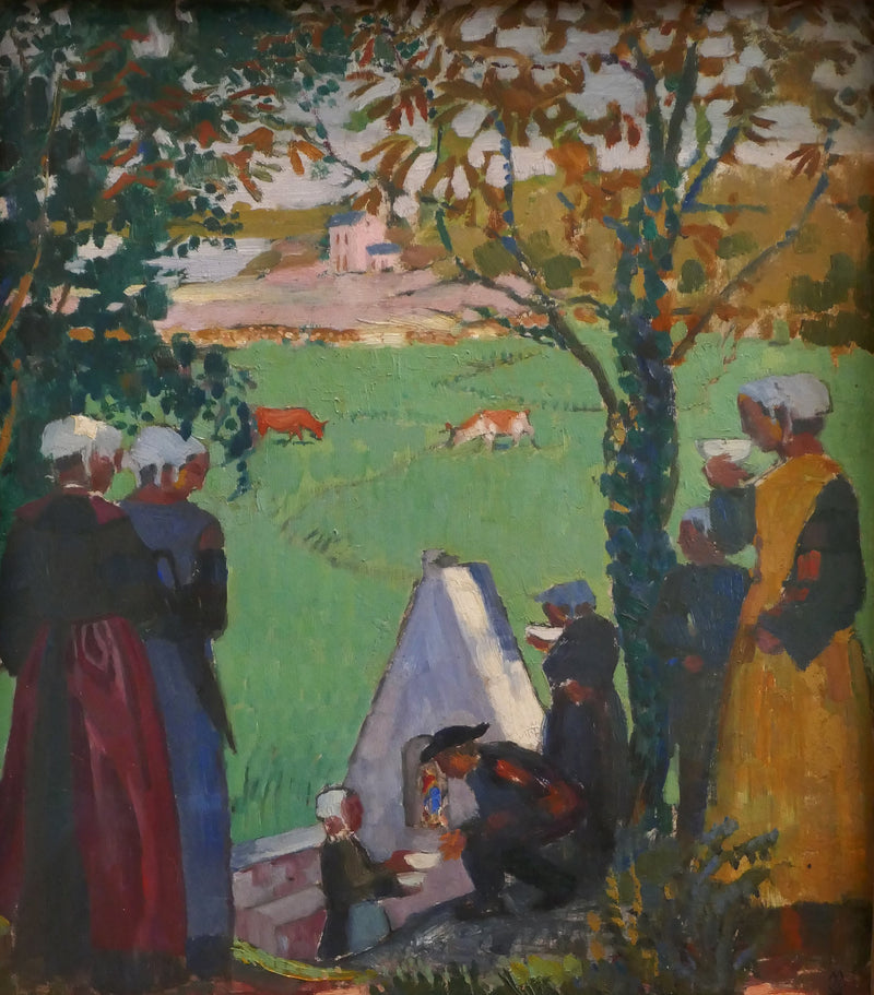 Fonte sagrada de Guidel - Maurice Denis