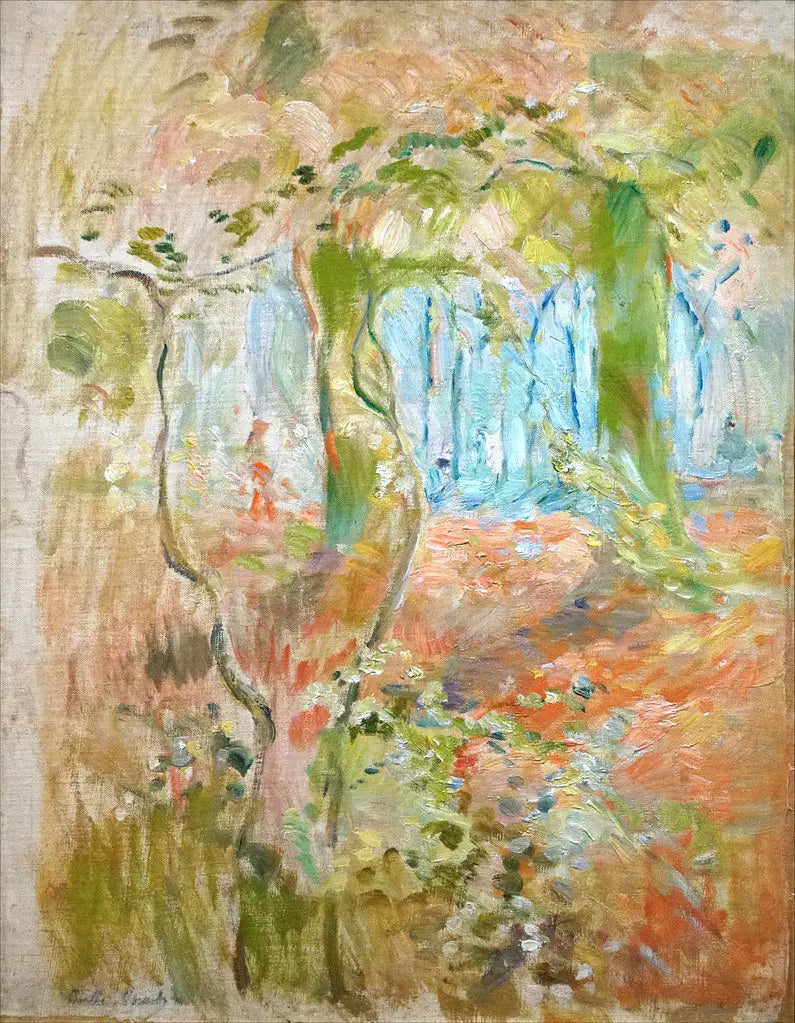 Sobrado no outono - Berthe Morisot