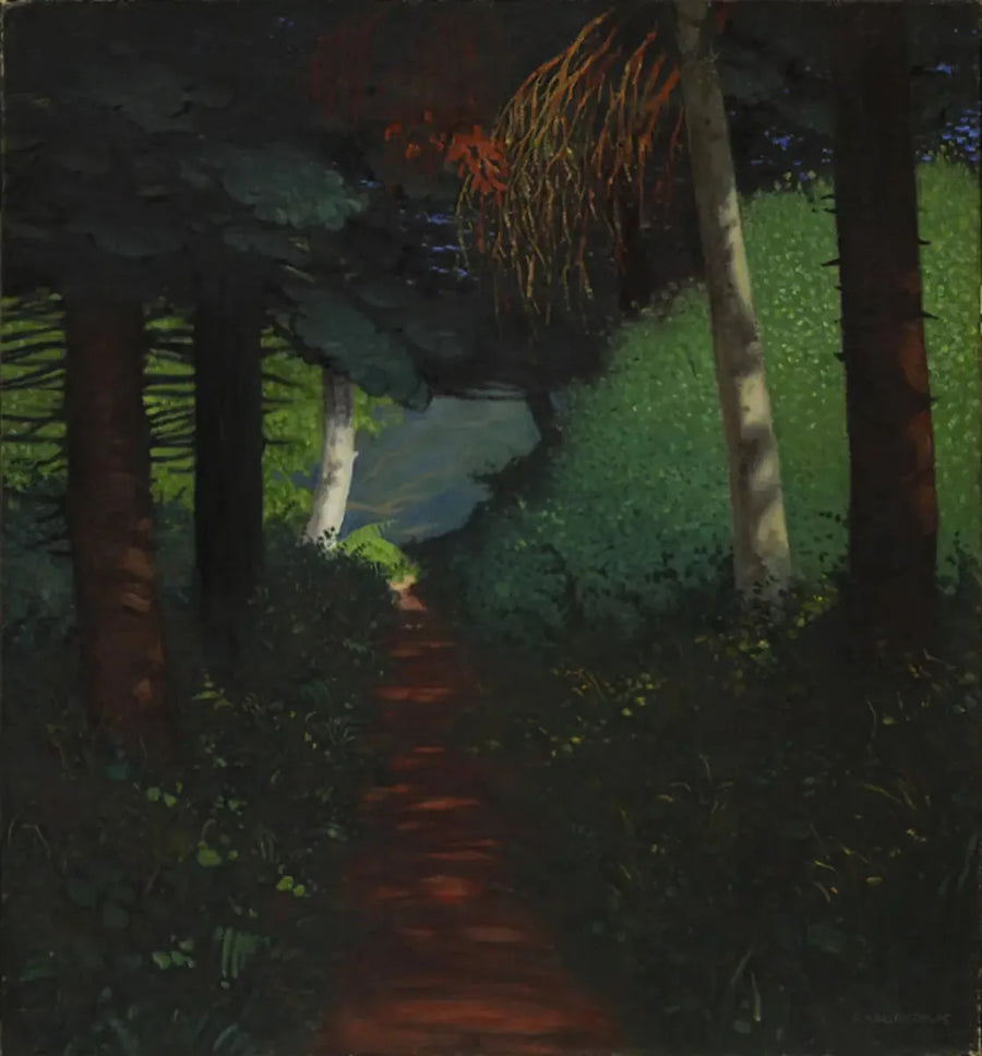 Sob-árvore - Félix Vallotton