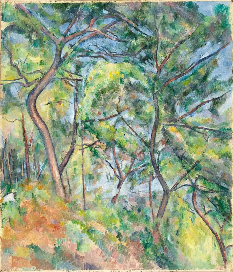 Sub-bosque - Paul Cézanne