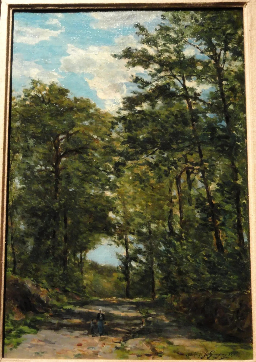 Bosque de Viroflay - Paul Gauguin