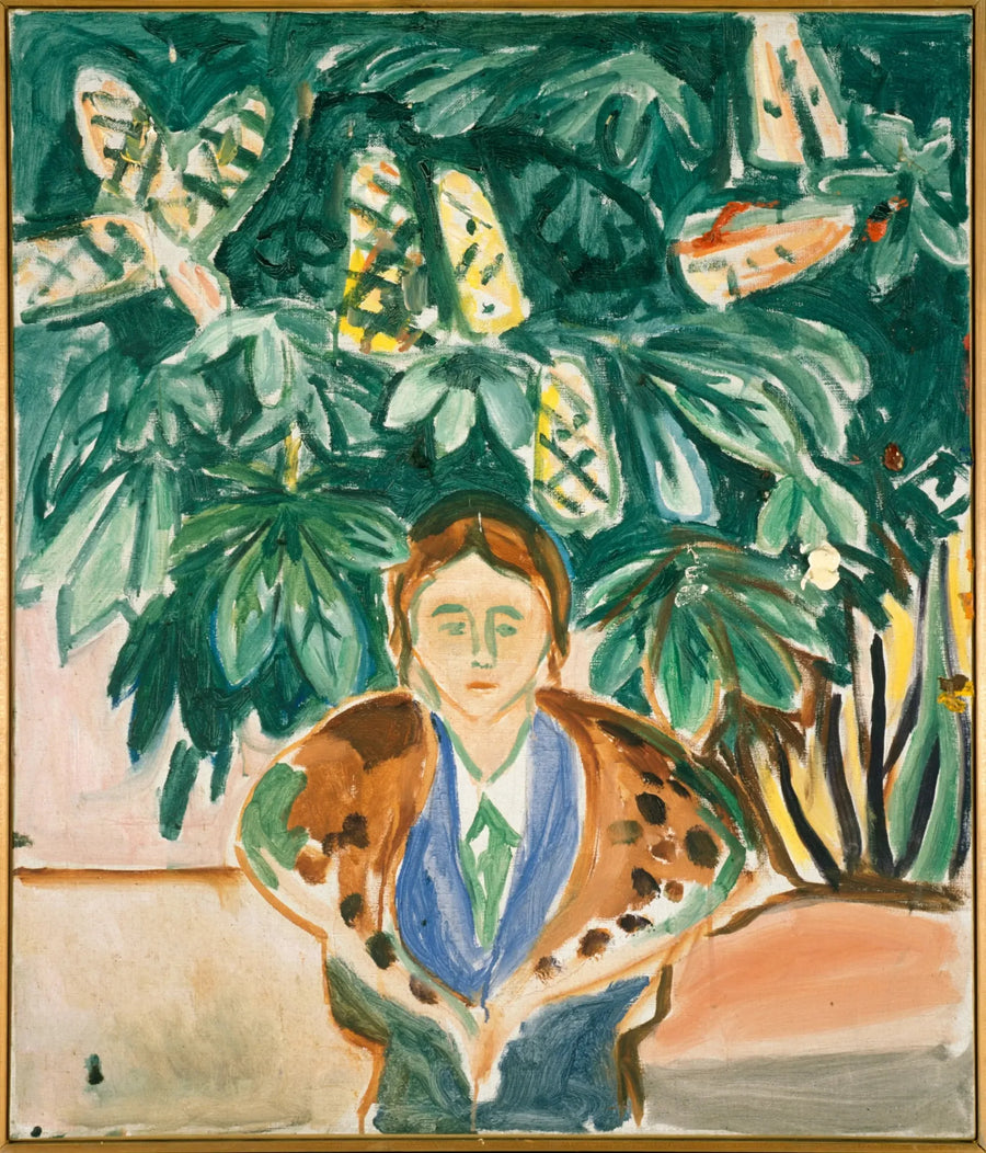 Sob o castanheiro - Edvard Munch