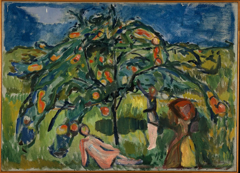 Sob a macieira - Edvard Munch