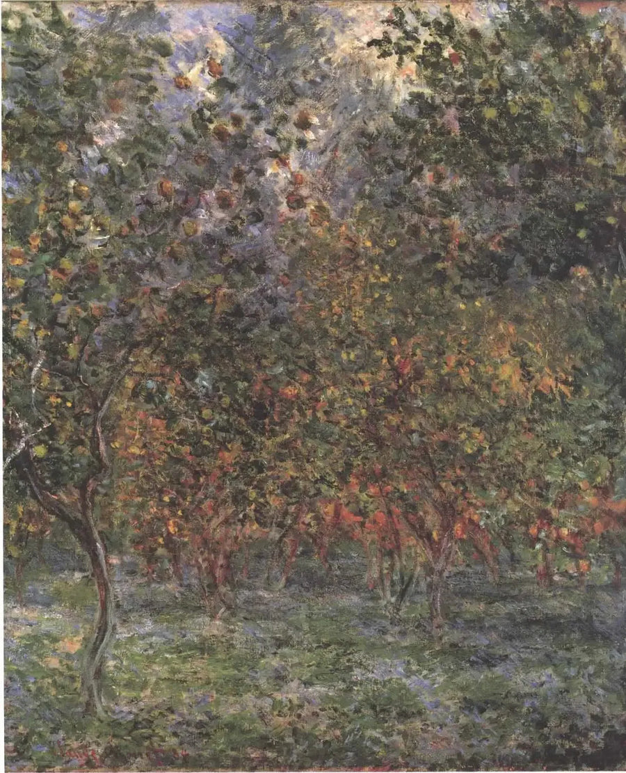 Sob os limoeiros - Claude Monet