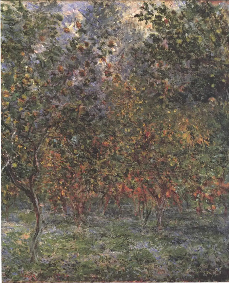 Sob os limoeiros - Claude Monet