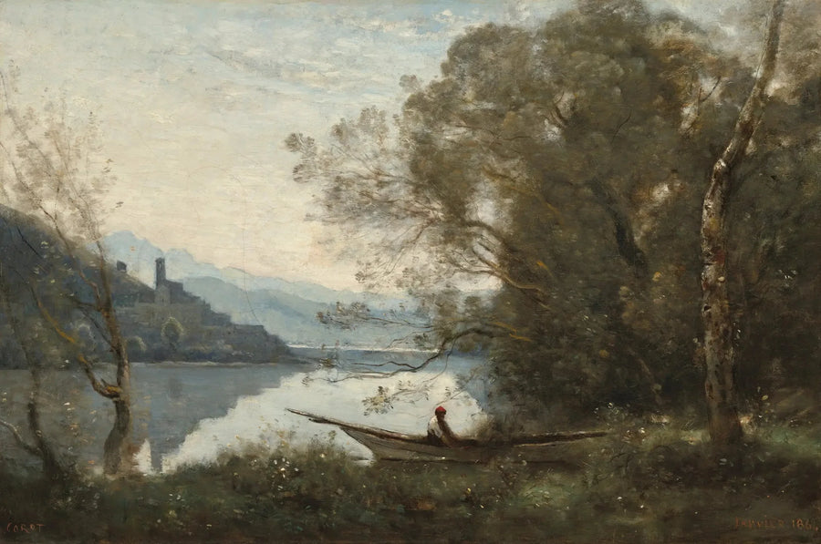 Lembrança da Itália - Jean-Baptiste Camille Corot