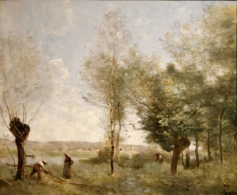 Lembrança de Coubron - Jean-Baptiste Camille Corot