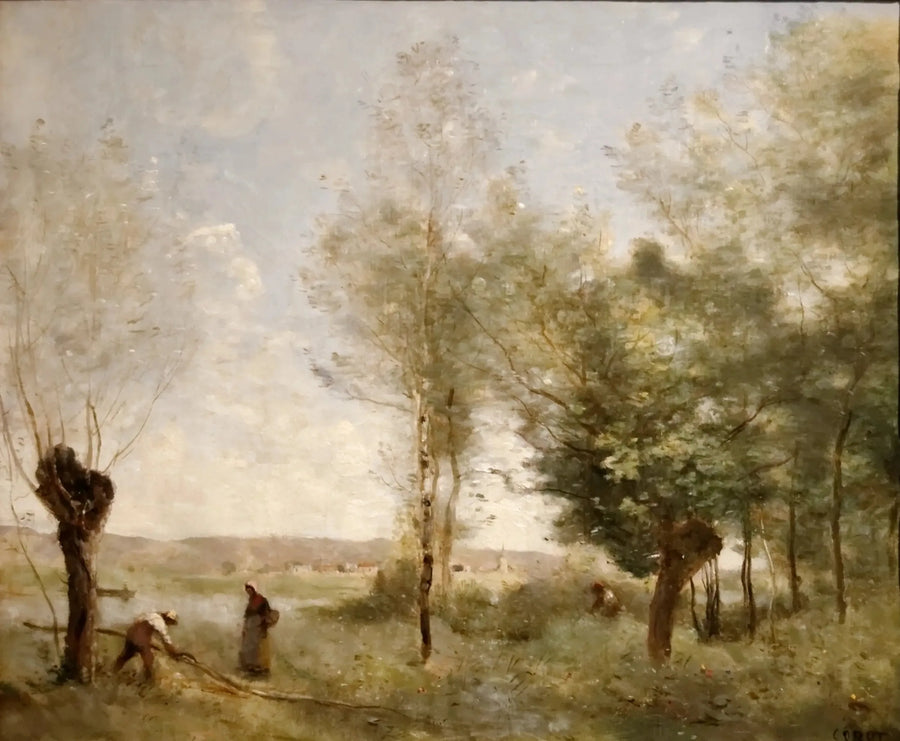 Lembrança de Coubron - Jean-Baptiste Camille Corot