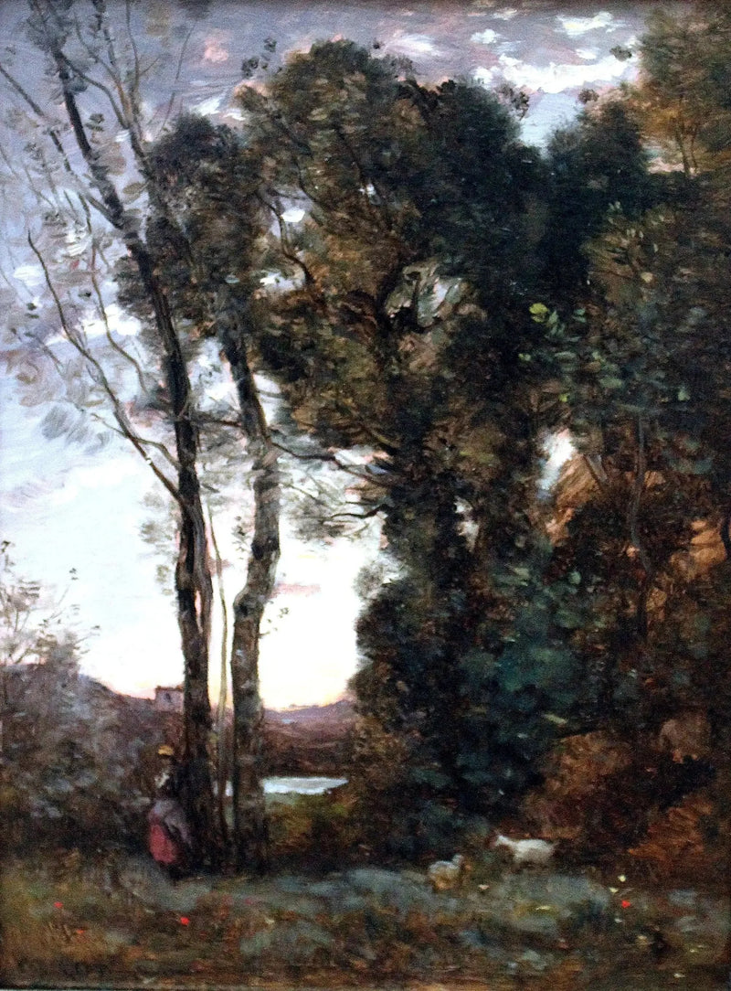 Lembrança de Dardagny - Jean-Baptiste Camille Corot