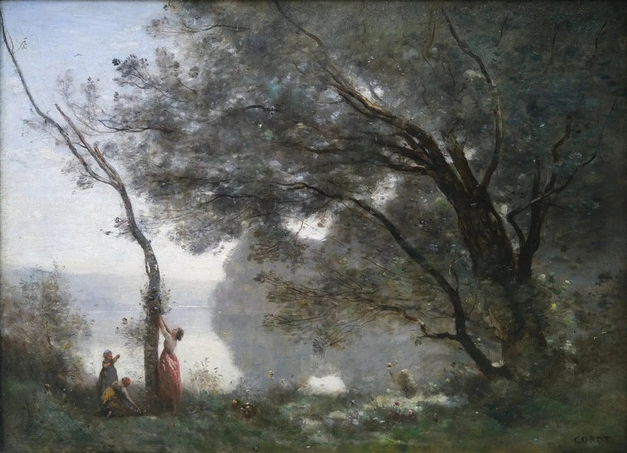Lembrança de Mortefontaine - Jean-Baptiste Camille Corot