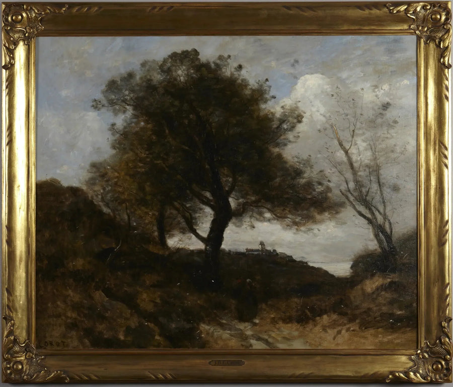 Lembrança da Normandia - Jean-Baptiste Camille Corot