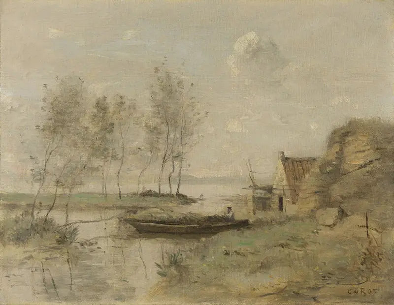 Lembrança de Palluel - Jean-Baptiste Camille Corot
