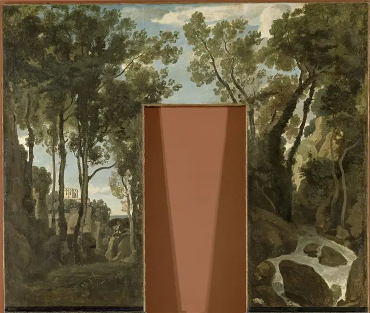 Lembrança do Golfo de Gênova - Jean-Baptiste Camille Corot