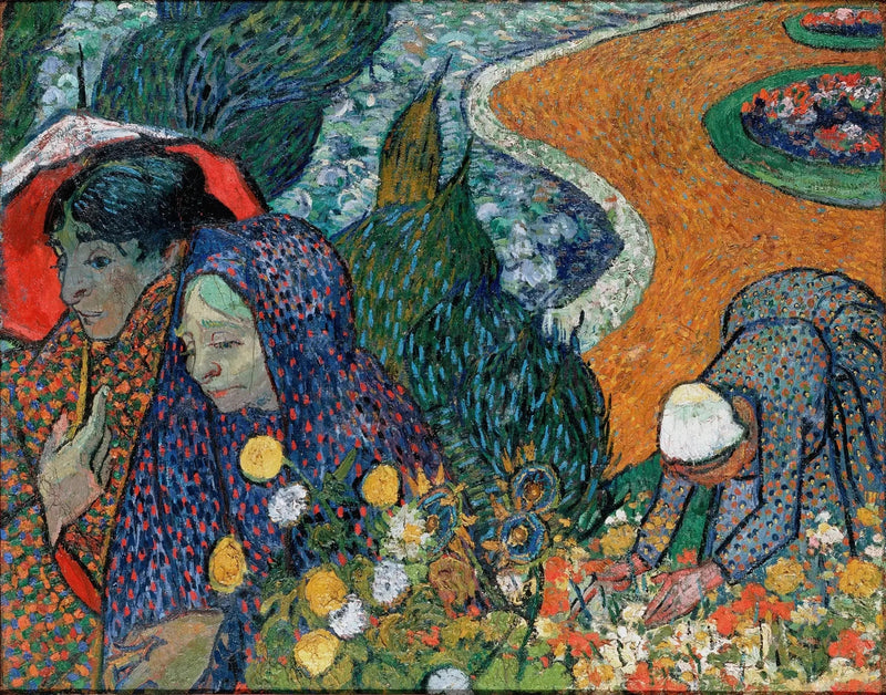 Lembrança do jardim em Etten - Vincent van Gogh