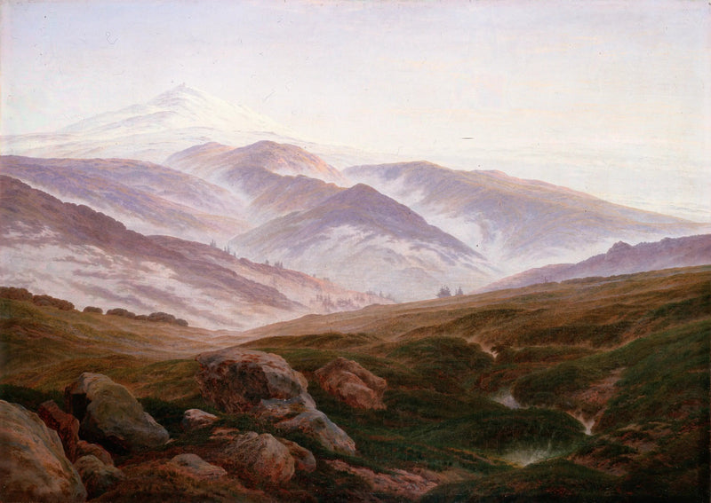 Lembranças na Serra dos Gigantes - Caspar David Friedrich
