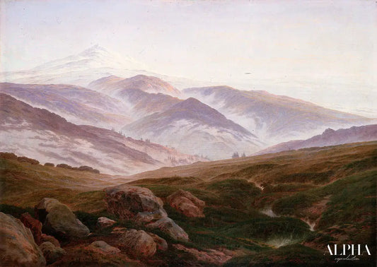 Souvenirs dans le massif des Géants - Caspar David Friedrich - Reproductions de tableaux et peintures haut de gamme