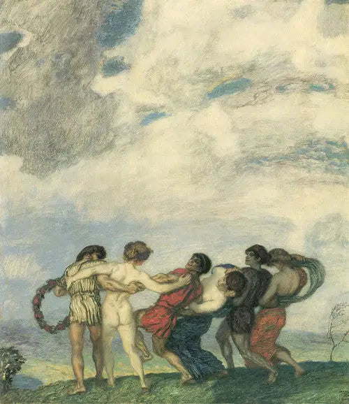 Roundel da Primavera - Franz Von Stuck