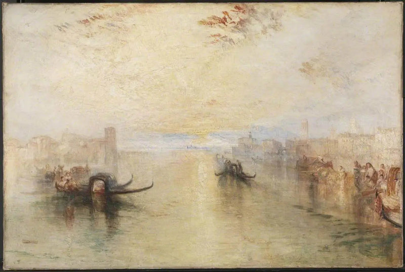 São Benedetto, Olhando em Direção a Fusina - J. M. W. Turner