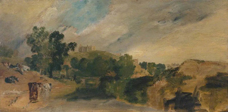 Colina de Santa Catarina, Guildford - J. M. W. Turner