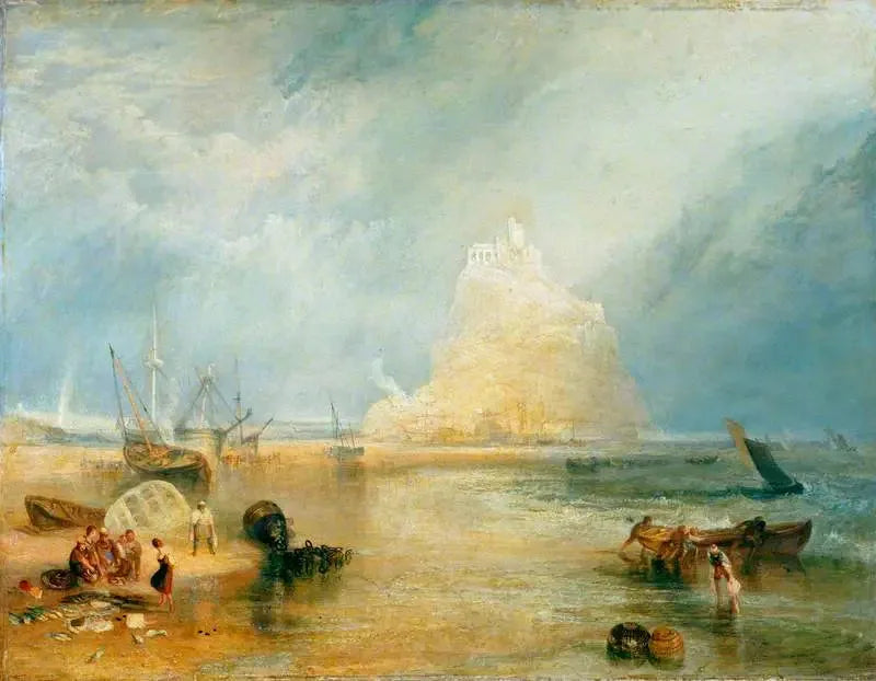 Monte de São Miguel, Cornwall - J. M. W. Turner