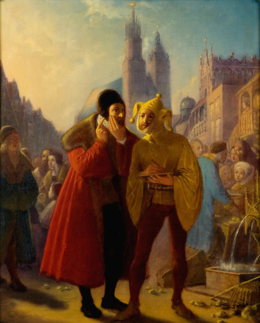 Stańczyk simula uma dor de dente - Jan Matejko