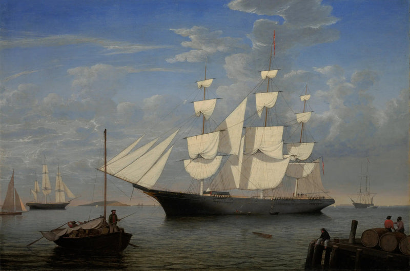 « Starlight » no porto - Fitz Henry Lane