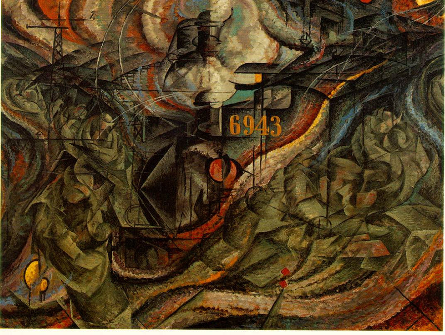 États d’âme I : Les Adieux - Umberto Boccioni