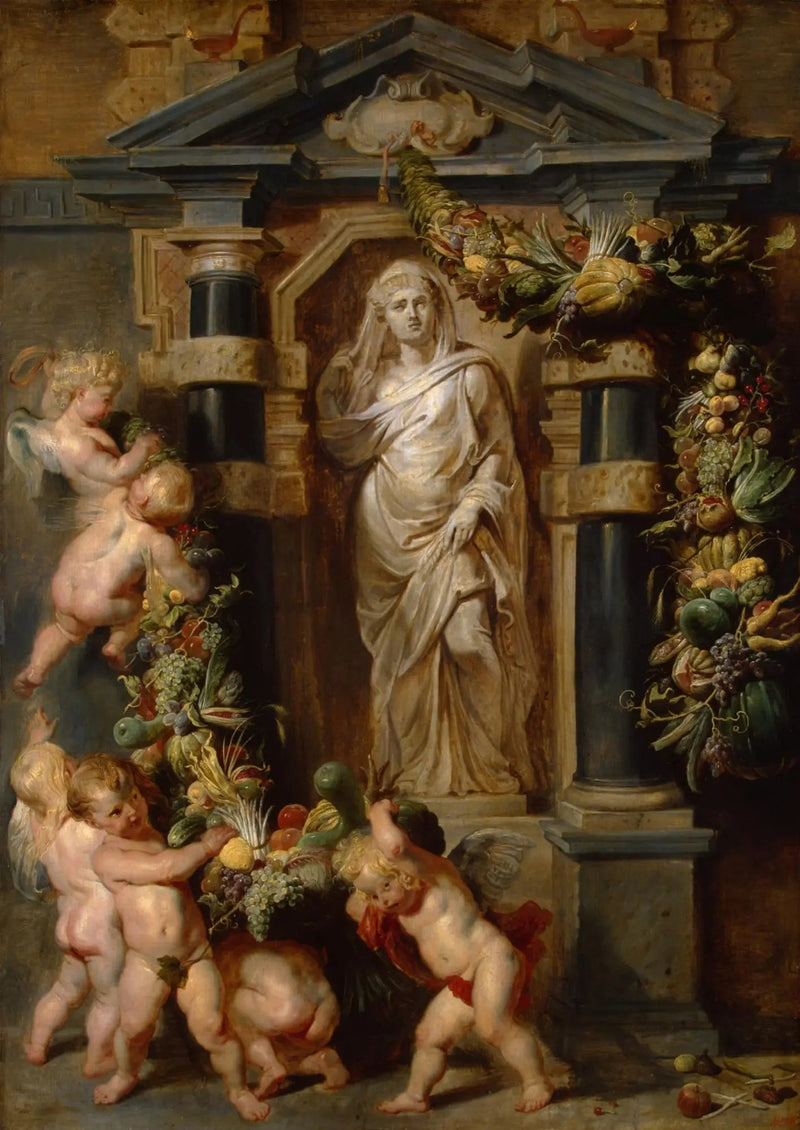 Estátua de Ceres - Peter Paul Rubens