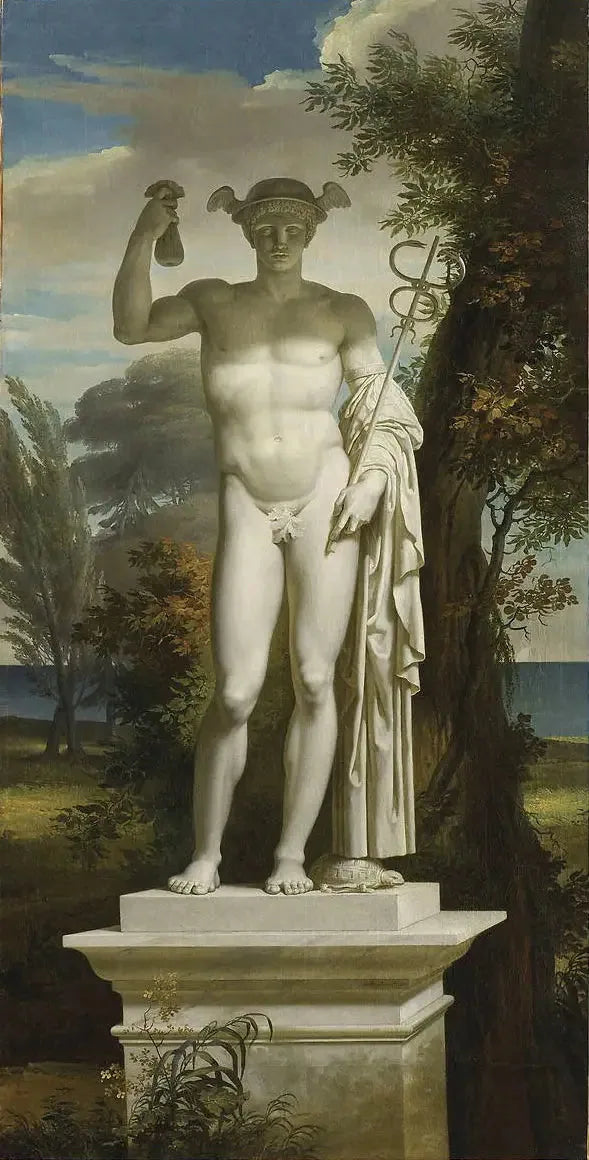 Estátua de Mercúrio - Charles Meynier
