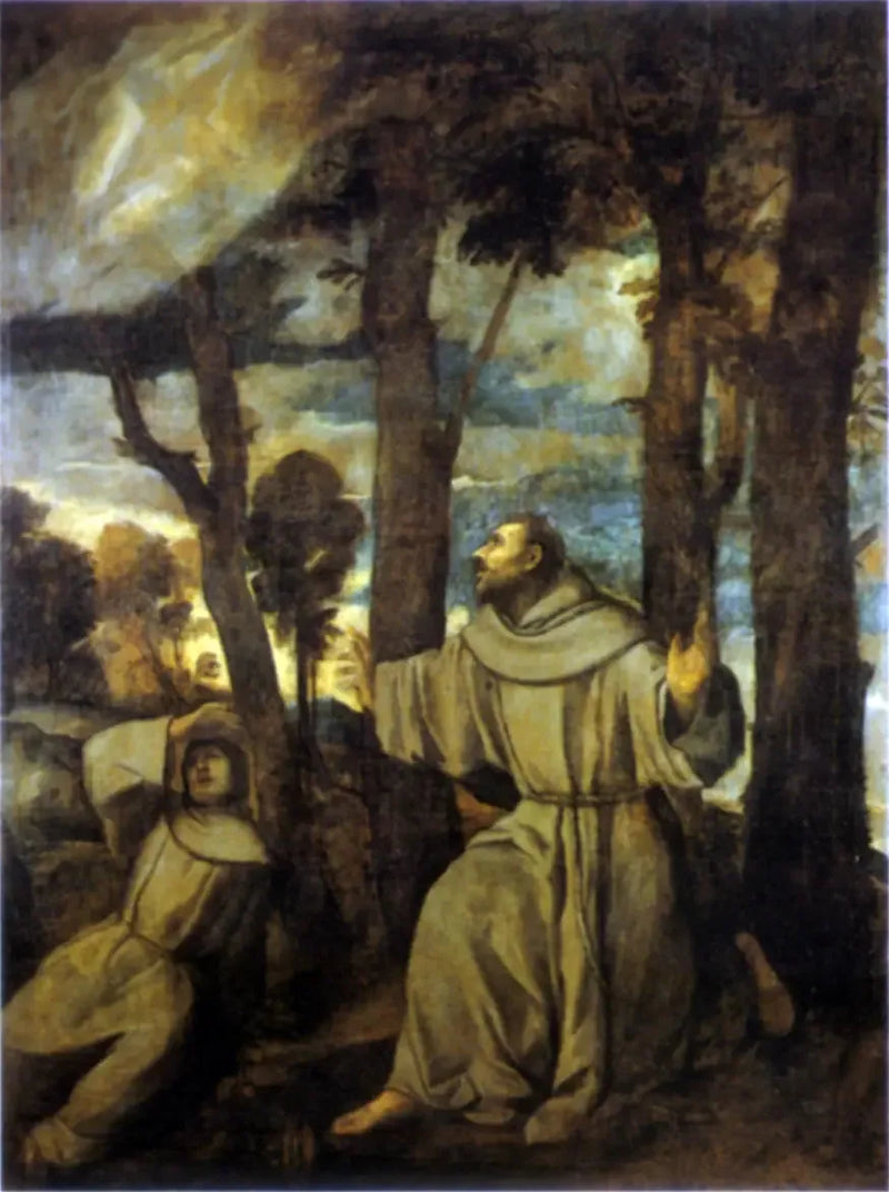 Estigmatização de São Francisco - Titian