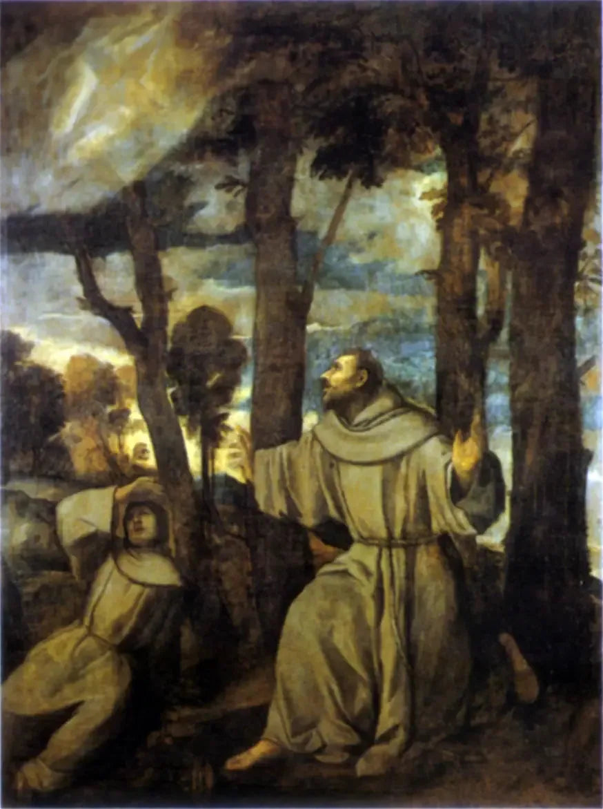 Estigmatização de São Francisco - Titian