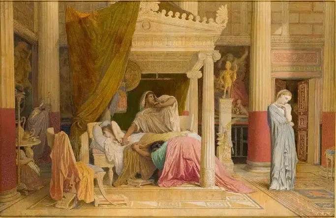 Stratonice e Antíoco - Jean-Auguste-Dominique Ingres