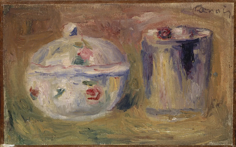Açucareiro e copo - Pierre-Auguste Renoir