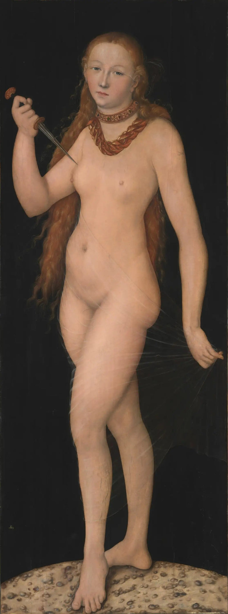Suicide de Lucrèce - Lucas Cranach, o Velho