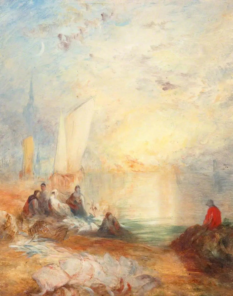Pôr do sol - J. M. W. Turner