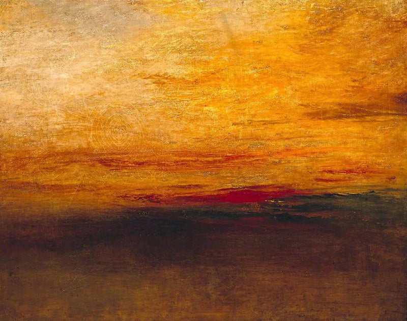 Pôr do sol - J. M. W. Turner