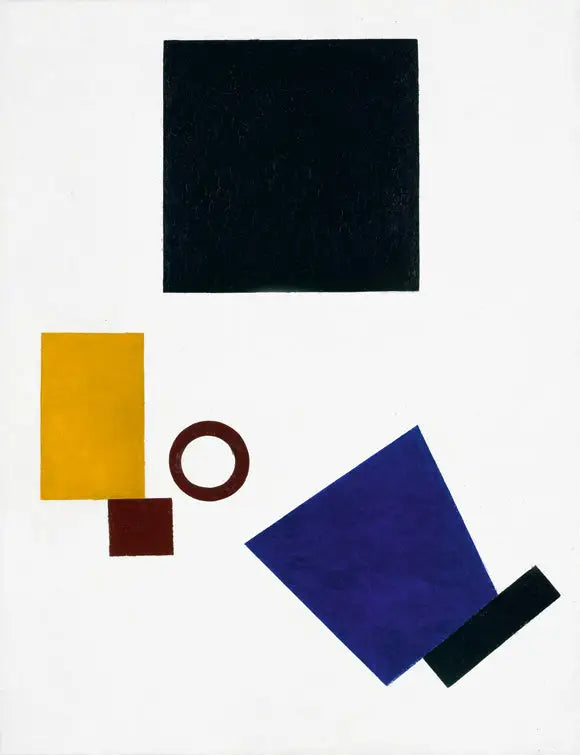 Suprematismo: Autorretrato em duas dimensões - Kazimir Malevich